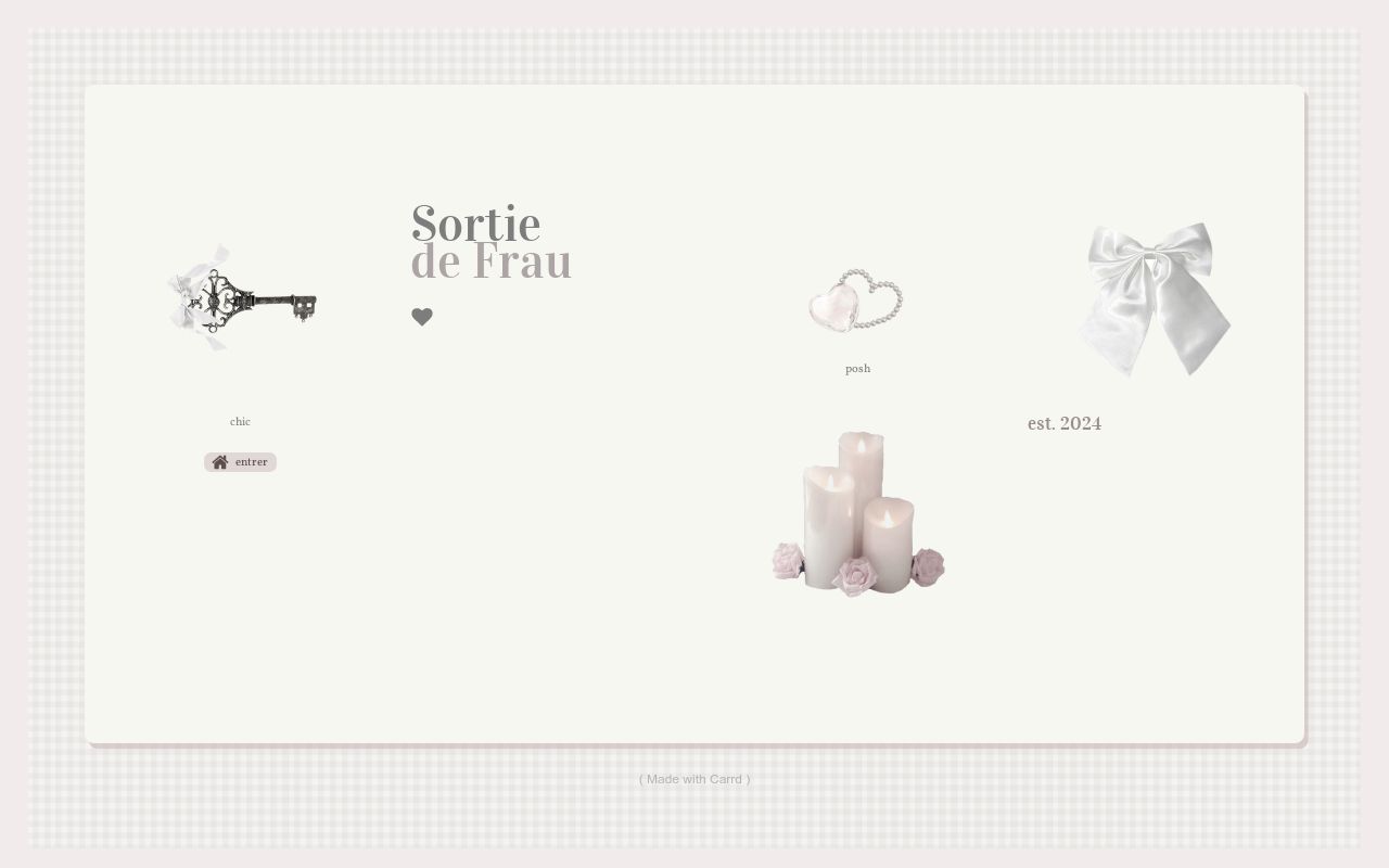 Carrd profile picture for @noble